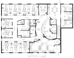 Nine Chair Dental Office Office Floor Plan Dental Office Design Medical Office Interior