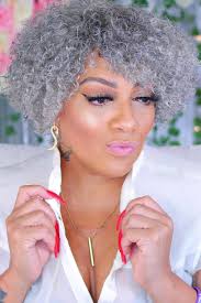 Ebony gray wigs online