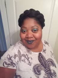 Just happy me with a simple protective style for us naturals!!!#lovethehalo#