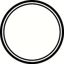 Circle Border Wall Sticker Vinyl Decal Circle Borders Circle Rock Painting Pictures