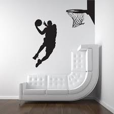 Basketball Decor Basketball Decal Basketball Party Decorations Kids Room Decor Sports Decor Basket Ball Wall Decal Home Wall Art Basketball Room Basketball Wall Basketball Wall Art
