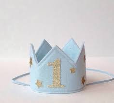 Birthday Crown For Boy First Birthday Crown Boy First Birthday Crown Baby Boy First Birthday Baby Boy Birthday