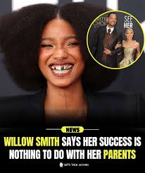 People do think that the only reason I'm successful is because of my  parents." 😂