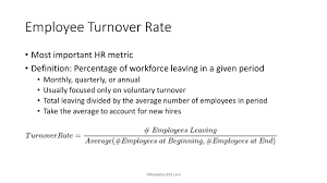 Employee turnover rate, sometimes called separation rate, is an essential hr metric that provides an organization with one view of its overall health. Hr Metrics How And Why To Calculate Employee Turnover Rate Talentlyft