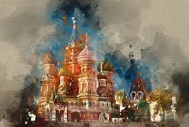 French painting is considered among those most important and has an interesting history. Artstation Sketches Watercolor Paints Of Old Russian Buildings Moscow Daniel French