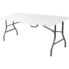 Mainstays 6ft Center Fold Walmart Com Folding Table Folding Dining Table Table And Chairs