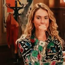 Disney princess cinderella gif by disney. Lily James Smiling Gif Lilyjames Smiling Smirk Discover Share Gifs