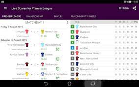 Premier league scores, results and fixtures on bbc sport, including live football scores, goals and goal scorers. Download Live Scores For Premier League 2020 2021 Free For Android Live Scores For Premier League 2020 2021 Apk Download Steprimo Com