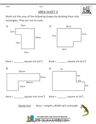 Area Worksheets Perimeter Worksheets 4th Grade Math Worksheets Area Worksheets