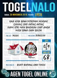 Nomor Jp 4d Togel Wap Online Live Draw 4d Togelnalo Ambon 28 November 2016 Januari 28 Januari Nostalgia