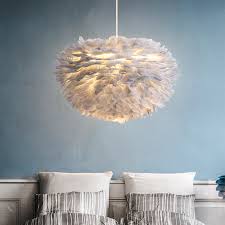 Check spelling or type a new query. 20 Cm White Feather Ceiling Pendant Light Shade Modern Nordic Style Suit Chandelier E27 Feather Hanging Light Lampshade For Living Room Bedroom Decor Home Kitchen Lampshades Clinicadelpieaitanalopez Com