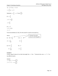 Quadratic equations general form of quadratic equations and the roots of quadratic equation example 1: Chapter 4 Simultaneous Equations