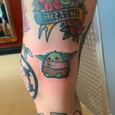 Baby Yoda Baby Tattoos Star Wars Tattoo Mandalorian Tattoo