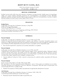 resume examples medical - East.keywesthideaways.co