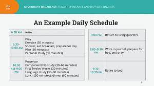 How do you do your hair in the morning? Changes To Missionaries Daily Schedule Allows More Time To Teach Gospel Church News And Events