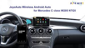 Joyeauto Wireless Android Auto For Mercedes Benz C Glc Amg W205 Ntg5 Youtube