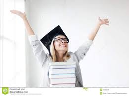 Se quiseres ser um verdadeiro estudante. Estudante Feliz No Tampao Da Graduacao Imagem De Stock Imagem De Faculdade Vidros 31585689