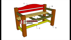This bench is made from 2x4 framing studs, and is very sturdy. Outdoor Wooden Bench Plans Myoutdoorplans Free Woodworking Plans And Projects Diy Shed Wooden Playhouse Pergola Bbq