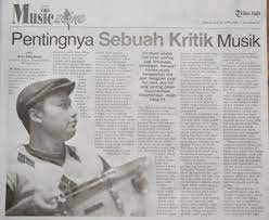 Musik pop adalah sebuah genre musik yang berbentuk modern yang mulai digemari antara tahun 1920 hingga 1940. Pentingnya Sebuah Kritik Musik Aris Setyawan