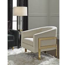 Avery Chair Polished Brass Available Online And In Stores Furniture Design Inspiration Fabric Accent Chair Furniture Design