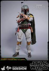 Star Wars Boba Fett Deluxe Version Sixth Scale Figure By Hot Sideshow Collectibles Empire Strike Boba Fett Star Wars