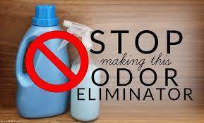 Fabric softener based homemade odor eliminator contaminates your home by launching chemicals into the air type the words homemade odor eliminator or diy febreze into pinterest or google and hundreds of recipes will pop up containing two main ingredients Stop Making This Homemade Odor Eliminator Bren Did