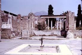 Pompeii Casa Del Fauno Or House Of The Faun Looking North Across Atrium Towards Tablinum 1964 Pompeii Herculaneum Faun
