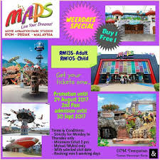 Visit our website to purchase tickets. Promo Tiket Movie Animation Park Studio Maps Tickets Vouchers Attractions Tickets On Carousell