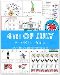 Featuring flags, fireworks, and other usa symbols, these printables offer simple math, coloring, and games to keep kids engaged. Free 4th Of July Learning Pack For Pre K K