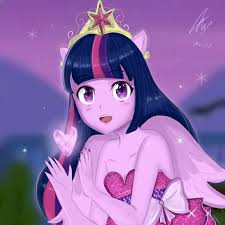 She is a female unicorn pony who transforms into an alicorn and becomes a princess in a season finale. Twilight Sparkle My Little Pony Image 3265751 Zerochan Anime Image Board