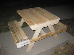 Kids Pallet Picnic Table Totally Gonna Have This Made Picnic Table Plans Wooden Picnic Tables Kids Picnic Table