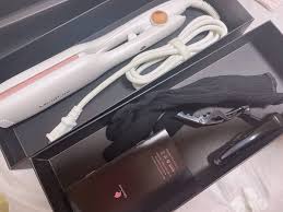 可愛いカールアイロン マイナスイオン吹出機能付き