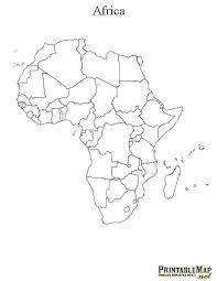 After learning about the many countries of africa, pupils fill in this blank, printable map with the names of each country. Printable Map Of Africa Continent Map Of Africa World Map Africa Africa Map World Map Coloring Page