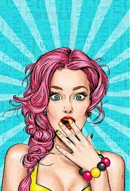 Femme Fatale Rice Papers for Decoupage, A4 Sizing, 1950's Pop-art, Gifted  DIY Craft, Furniture Papers for Decoupage, Decoupage Ephemera