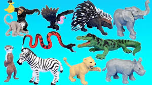 Jungle Adventure Wild Animals Playset For Kids Animal Toys Video Wild Animal Toys Animals For Kids Pet Toys