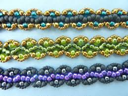 Crochet bracelet patterns with beads. Free Beading Pattern For Sophia Bracelet Beaddiagrams Com