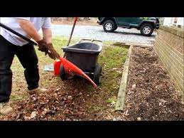 I would prefer not to cut down the 14 trees throughout the yard if possible. A Quick Way To Rake Up Spiky Sweetgum Balls Youtube