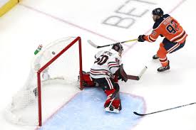 Just over a minute later, the oilers knotted the game back up as kassian picked the top corner after taking a pass from draisaitl. 5 Takeaways From The Chicago Blackhawks Game 2 Loss Chicago Tribune