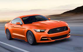 Orange Mustang Wallpapers Top Free Orange Mustang Backgrounds Wallpaperaccess