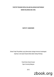 Bidang sains sosial merangkumi antropologi, ekonomi, linguistik, sosiologi, pendidikan dan komunikasi. Faktor Tekanan Kerja Dalam Kalangan Kakitangan Mains Free Download Pdf