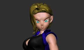 In dragon ball z dokkan battle, you play as an unnamed fighter working to avert the disasters. Download Free Stl File Dragon Ball Z Android 18 3d Printable Design Cults