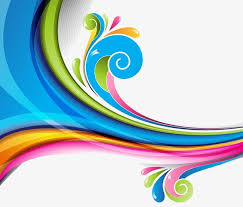 Color Waves Png And Clipart Color Wave Graphic Patterns Pattern Art