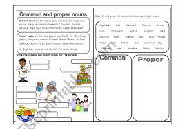 Play our grammar games and have fun while you learn. Nouns Common And Proper Esl Worksheet By Xind2007
