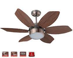 Lucci air is the ceiling fan arm of the huge australian lighting retail giant beacon lighting, which for almost 50 years has been a leader in lighting and associated products. Buy Relaxo Lighting Ceiling Fans 6 Blades 600 Mm Designer Ceiling Fan With Remote And Led Light Rosewood Online Baazaar Online