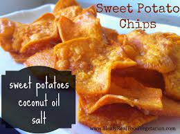 Sweet Potato Chips In Coconut Oil Dairy Free Snacks Sweet Potato Chips Snacks