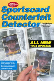 Sportscard Counterfeit Detector/All New 1994 Updates (Sports Collectors  Digest): Lemke, Bob, Grace, Sally: 9780873412841: Amazon.com: Books