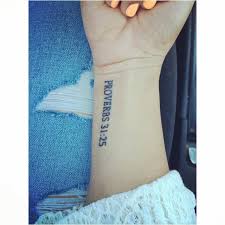 05 (4.27) strength in submission, pride in humility, joy in servitude. Tatto Wallpapers She Is Clothed In Strength And Dignity Tattoo