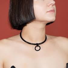 Elegant slave choker