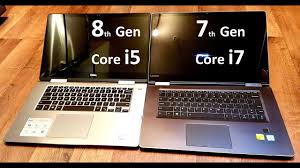 Ryzen 2nd generation processors offer an impressive generational leap over their predecessors. 8th Gen Intel Core I5 Vs 7th Gen I7 Performance I5 8250u Quad Core Vs I7 7500u Dual Core Youtube