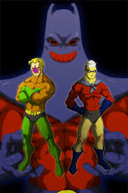 Spongebob Superheroes Man Ray Spongebob Storybook Art Mermaid Man